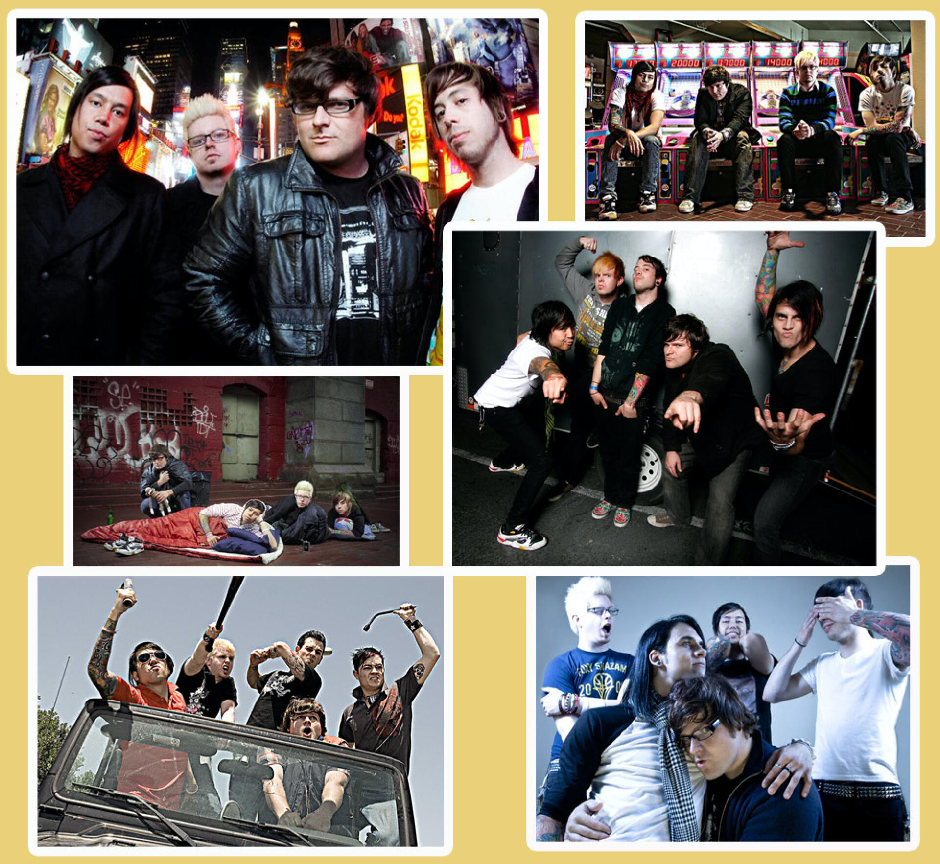 Karate High School band photos | press shots