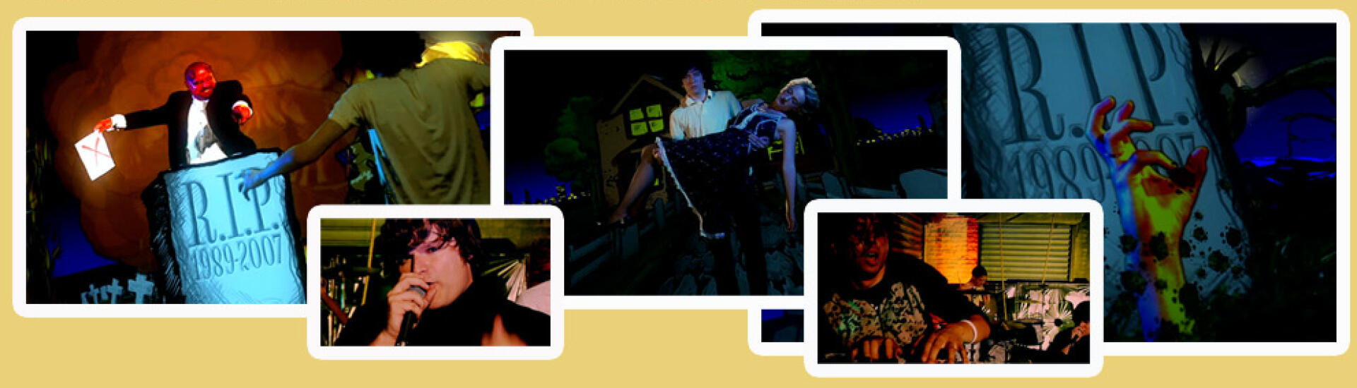 Karate High School band photos | Burning Up For You video