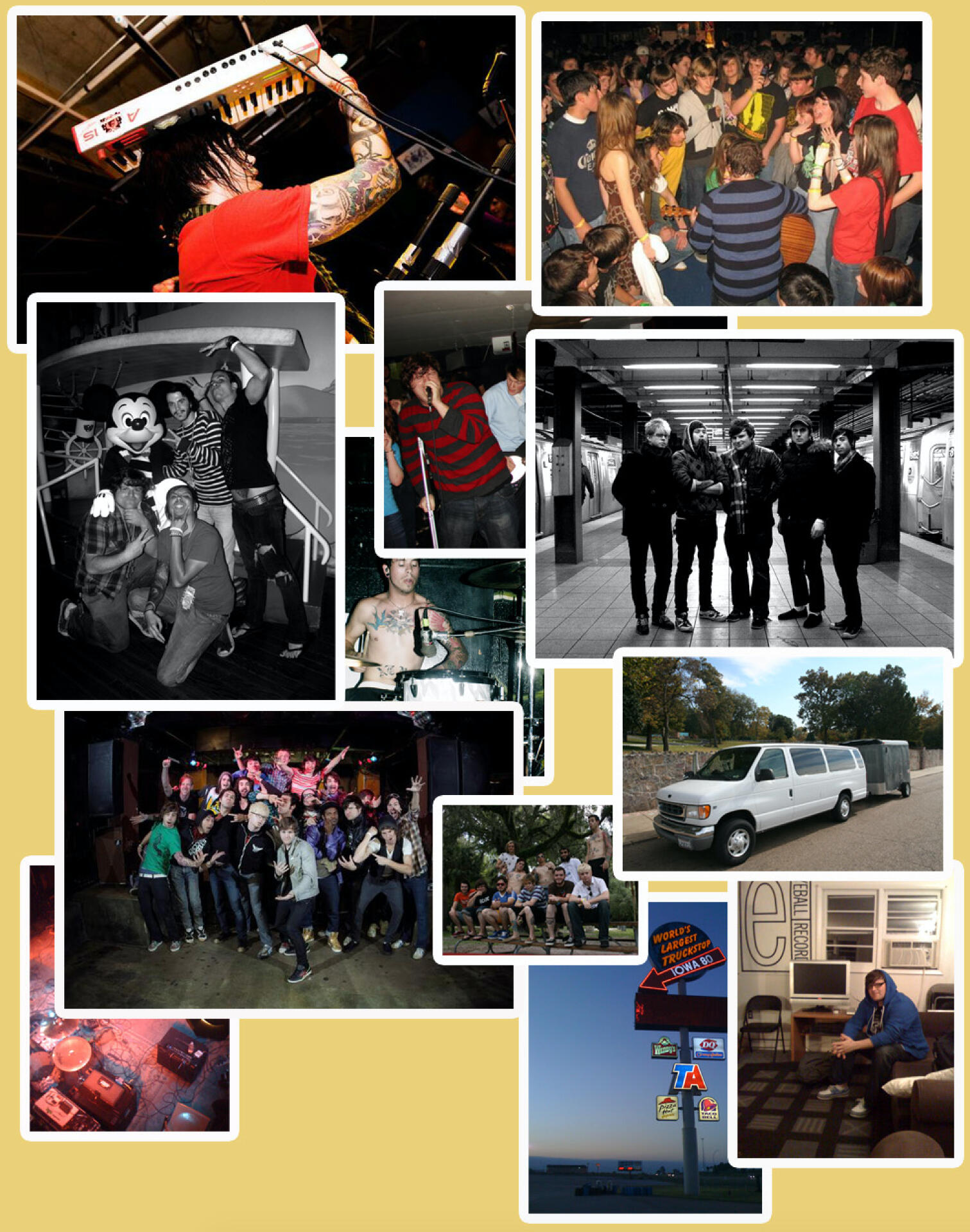 Karate High School band photos | Touring part 2